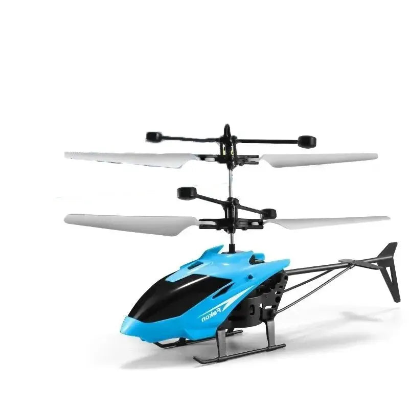 Induction Hovering Safe Fall-resistant Mini Helicopters Toys Rechargeable RC Helicopters Drone Toys Children's Gifts ALPENZO