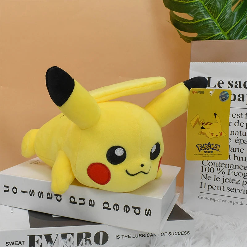 Pokemon Pikachu Stuffed Toys Anime Cartoon & Cute Plush Dolls Throw Pillow Birthday Gift For Kids Friends Boys Home Decoration ALPENZO