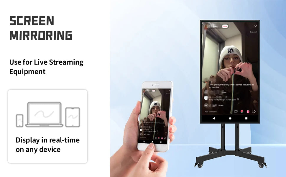 TouchWo 32 43 55 65" Interactive Whiteboard Touchscreen Monitor,All-in-One Touch Computer Smart Board For Office Classroom - ALPENZO