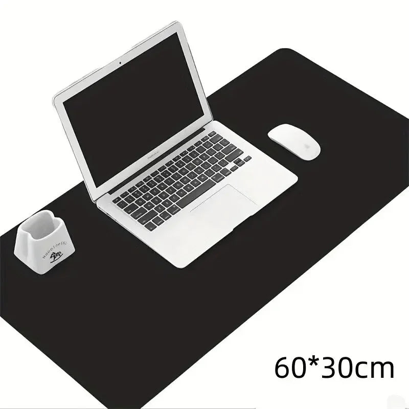 1 Pcs Large Size 60*30mm Office Desk Protector Mat PU Leather Waterproof Mouse Pad Desktop Keyboard Desk Pad Gaming Mousepad ALPENZO