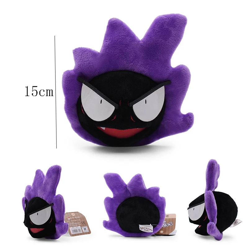 Gastly Plush Pokemon Haunter Stuffed Toy Stuffed Anime Decor Soft Doll Cartoon Sofa Pillow Christmas Gift for Kid ALPENZO