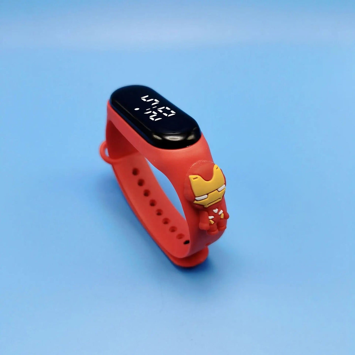 Marvel Children's Watch Cartoon Fashion Watches Electronic Digital LED Display Watches Waterproof Holiday Gift Kids Watches ALPENZO