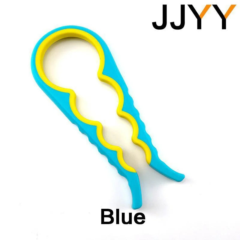 JJYY Multi-functional Home Kitchen Can Opener Non-slip Twist Bottle Opener Lid Opening Tool Kitchen Supplies - ALPENZO