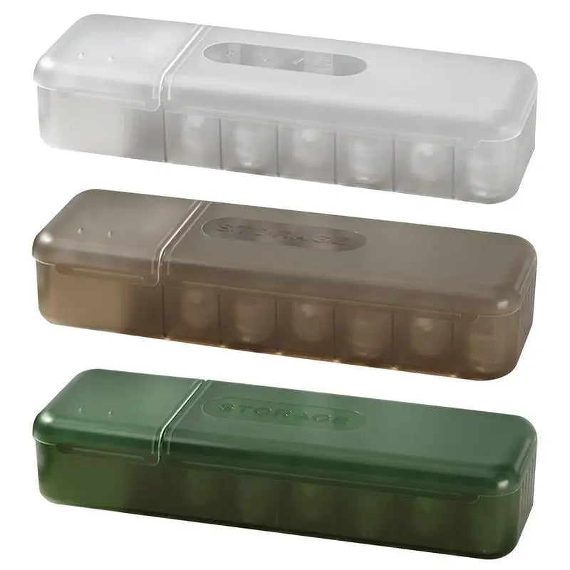 With 7 Compartments Organizer Charger Cord Storage Box Data Cable Storage Case Reusable Cable Storage Box For Home Travel New ALPENZO