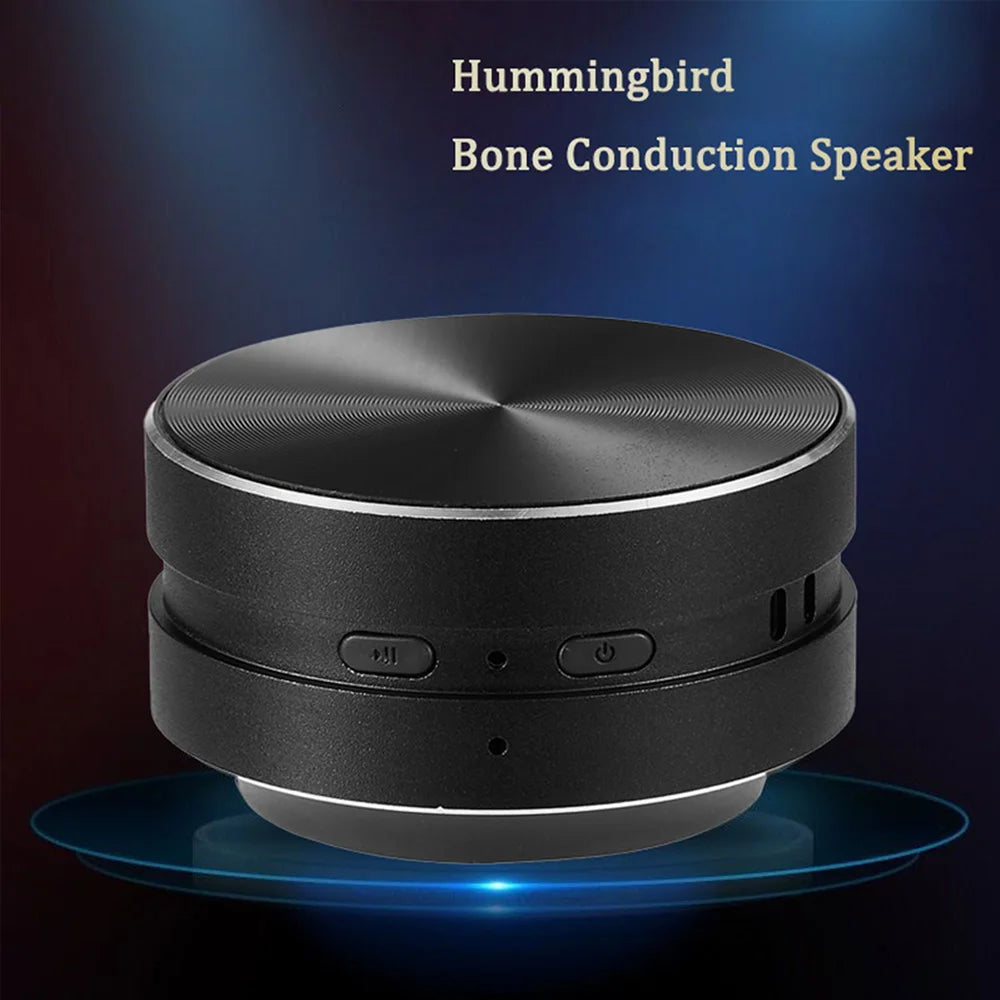 2025 New Bone Conduction Speaker Bluetooth-Compatible TWS Wireless Stereo Sound Hummingbird Speaker With FM Radio Dropshipping ALPENZO