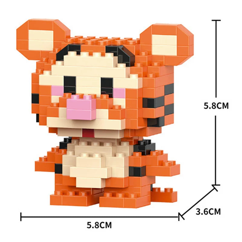 Stitch LinaBell StellaLou Building Blocks Cartoon Character Assembled Model building block Dolls Toys Children Gifts ALPENZO