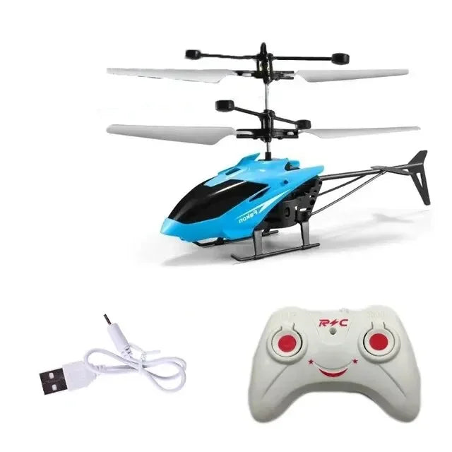 Remote Safe Fall-resistant RC Helicopters Drone Rechargeable Mini RC Drone Children Toys ALPENZO