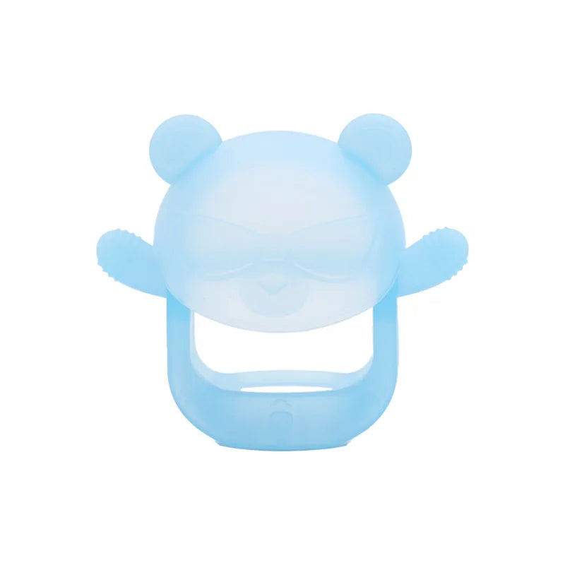 Never Drop Silicone Teething Toys for Babies,Infant Hand Teether Pacifiers Breastfeeding Babies, Teethers Toy For New Born ALPENZO