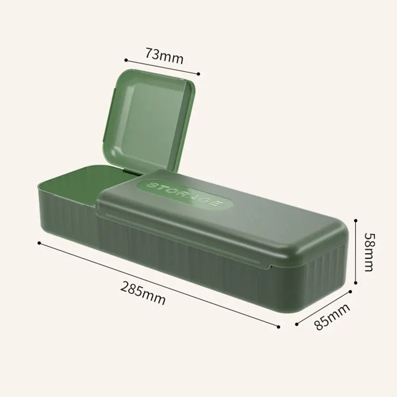 With 7 Compartments Organizer Charger Cord Storage Box Data Cable Storage Case Reusable Cable Storage Box For Home Travel New ALPENZO