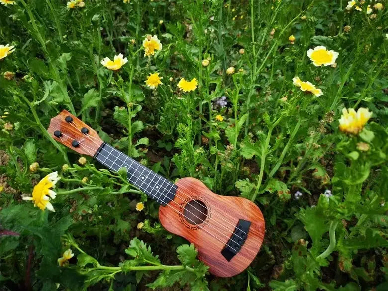 35cm Children Guitar Toy Can Be Used To Play Elementary Instruments With Paddles Simulating Yukrili Music Toys ALPENZO