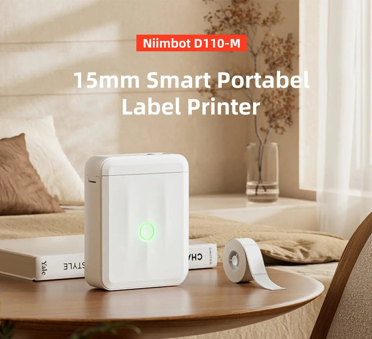 Niimbot D110 Wireless Mini Portable Printer Smart Label Printer Mobile Phone For Thermal Adhesive Sticker Labeling Maker Machine - ALPENZO