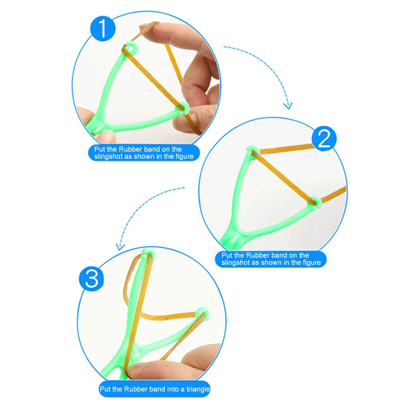 Amazing Light Toy Arrow LED Light Toys Outdoor Party Fun Gift Rubber Band Catapult Glow In The Dark Rocket Helicopter Flying Toy ALPENZO