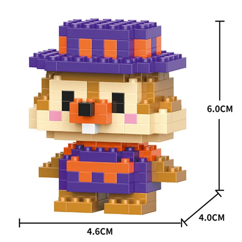 Stitch LinaBell StellaLou Building Blocks Cartoon Character Assembled Model building block Dolls Toys Children Gifts ALPENZO