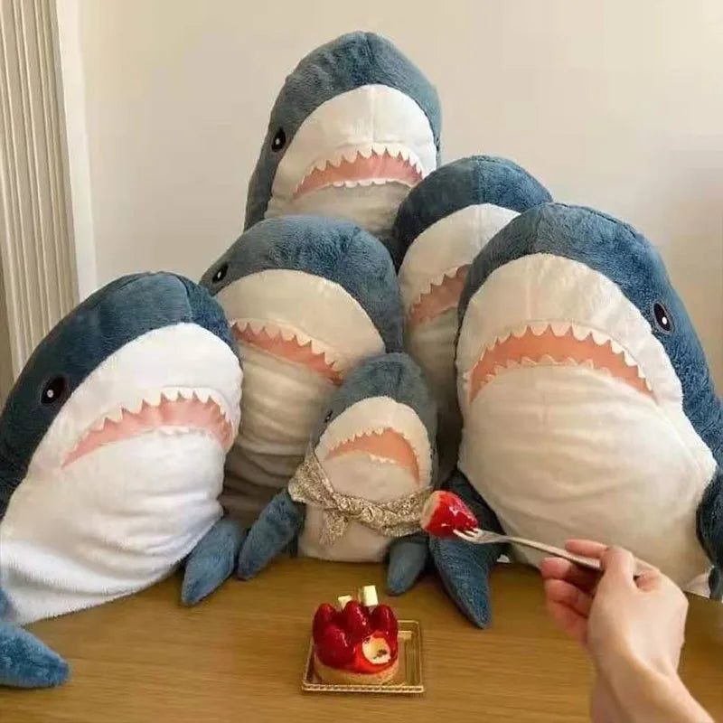 30cm Shark Toy Soft Stuffed Sea Animal Accompany Pillow High Quality Gifts For Birthday Children Boys Party Decro ALPENZO