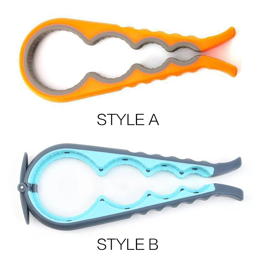JJYY Multi-functional Home Kitchen Can Opener Non-slip Twist Bottle Opener Lid Opening Tool Kitchen Supplies - ALPENZO
