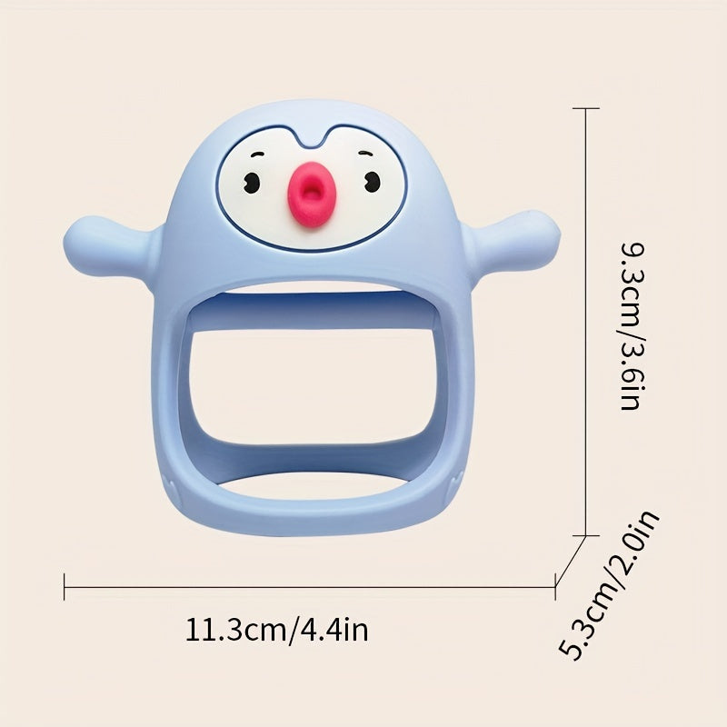 Never Drop Silicone Teething Toys for Babies,Infant Hand Teether Pacifiers Breastfeeding Babies, Teethers Toy For New Born ALPENZO