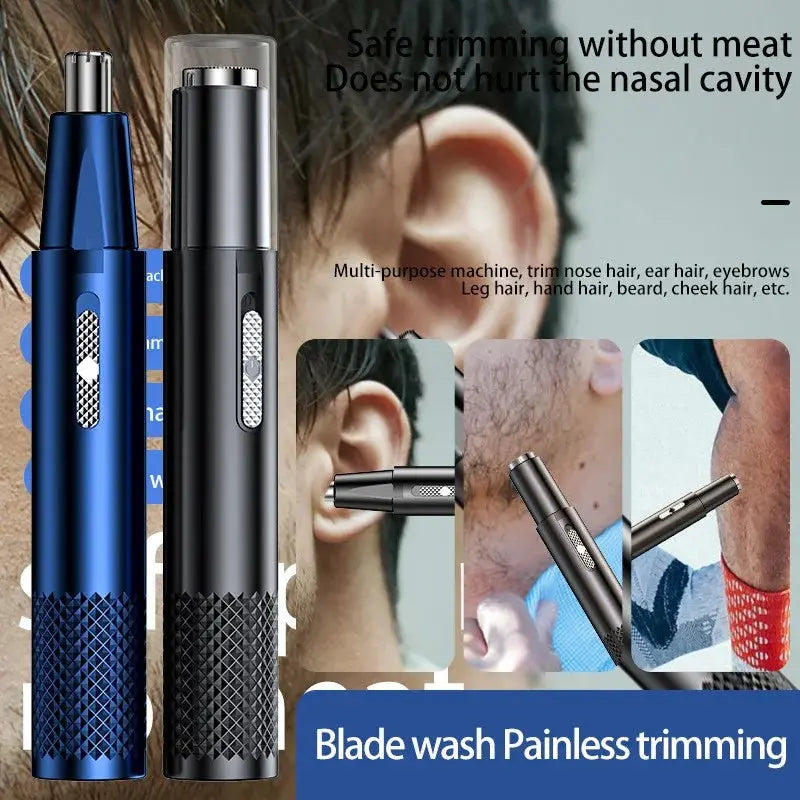 Nose Hair Trimmer USB Charging New High Quality Electric Portable Men Mini Nose Hair Trimmer - ALPENZO