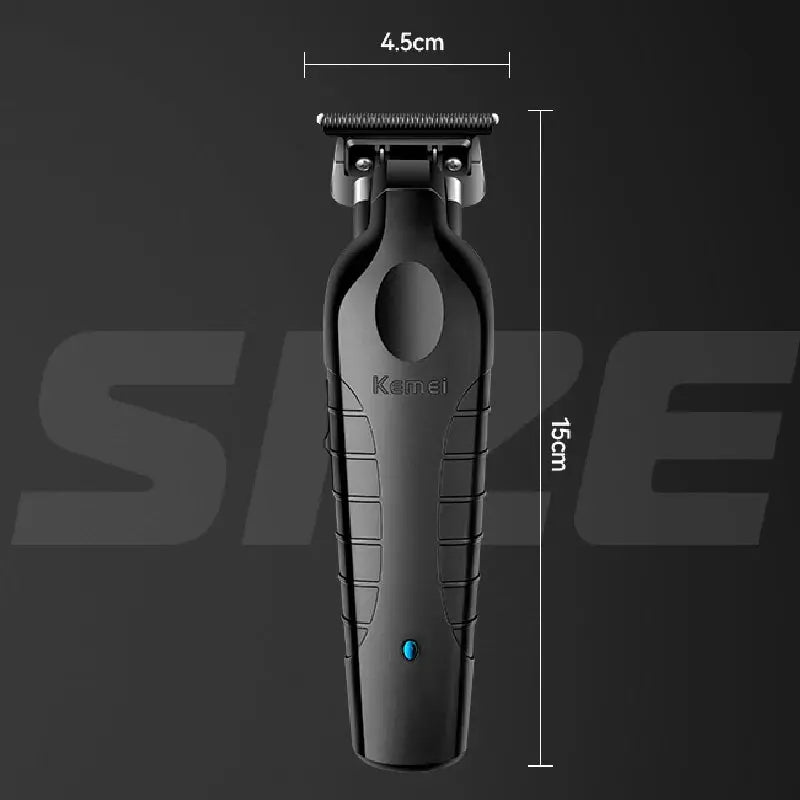 Kemei 2299 Professional Electric Barber Hair Trimmer For Men Beard Hair Clipper Cordless hair cutting machine rechargeable,0mm - ALPENZO