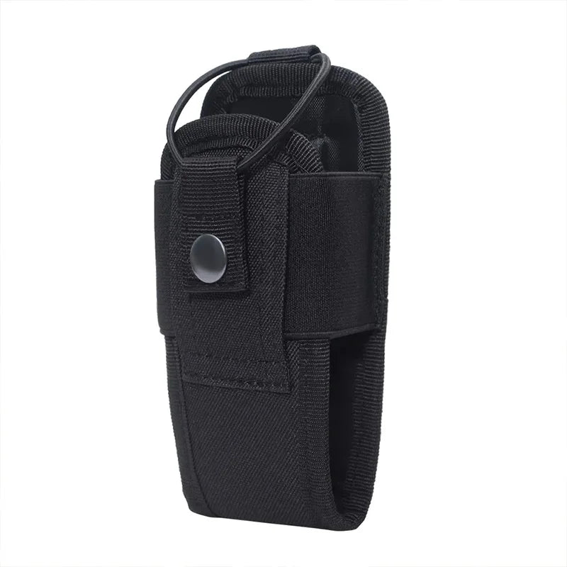 1000D Molle Radio Walkie Talkie Pouch Waist Bag Holder Pocket Portable Interphone Holster Carry Bag for Hunting Camping