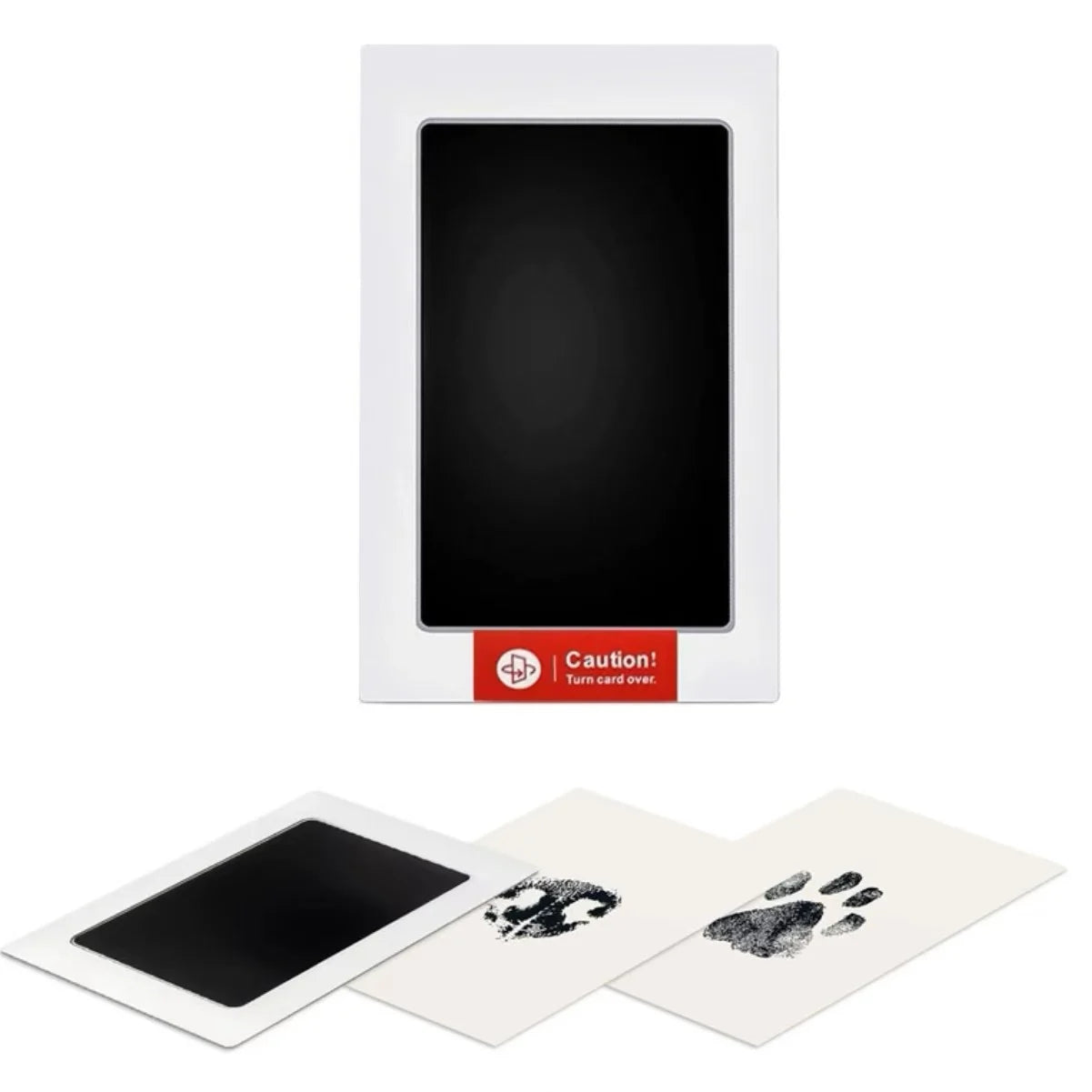 Paw Print Clean Touch Ink Pad, Dog Or Cat Pet Owner Keepsake, DIY Inkless Nose and Pawprint Impression Making Kit - ALPENZO