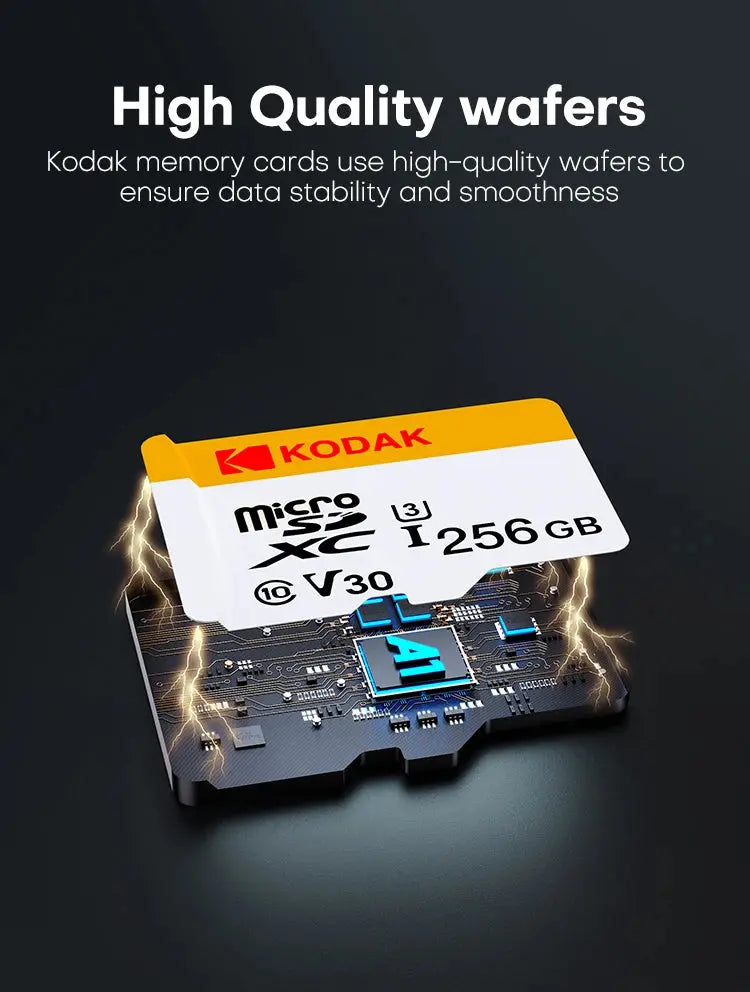 Kodak SD Card High Speed 64GB 128GB 256GB Class 10 SD Card 512GB High Capacity SDXC V30 4K HD Camera Memory Card Wholesale - ALPENZO