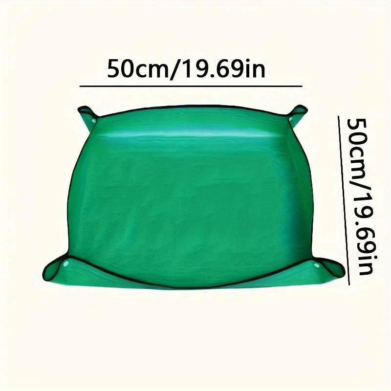 1pc Planting Ma Gardening Potting Pad Foldable Garden Plant Flower Pot Transplanting Waterproof Mats - ALPENZO