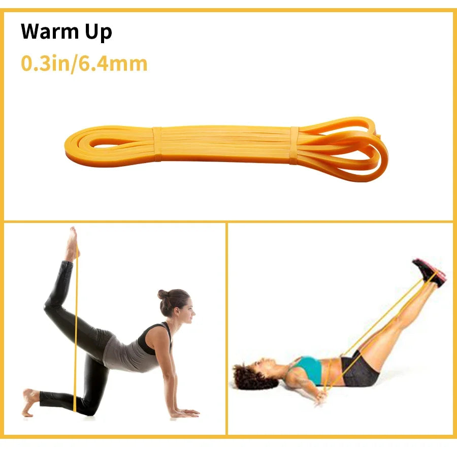 Resistance Bands Exercise Elastic Workout Ruber Loop Strength Rubber Band Gym Fitness Equipment Training Expander Unisex