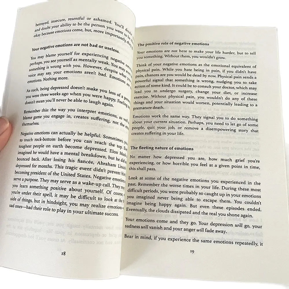 Master Your Emotions English Original Novel By Thibaut Meurisse Overcome Negativity And Better Manage Your Feelings Book ALPENZO