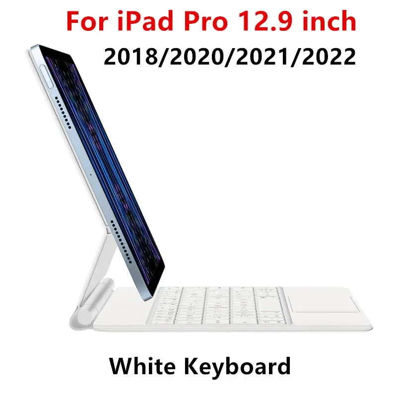 Magic Keyboard for iPad Pro 11 12.9 Air 4 Air 5 for iPad 10th Generation Pro 12.9 6th 5th 4th 3rd Gen Smart Cover Magnetic Case - ALPENZO