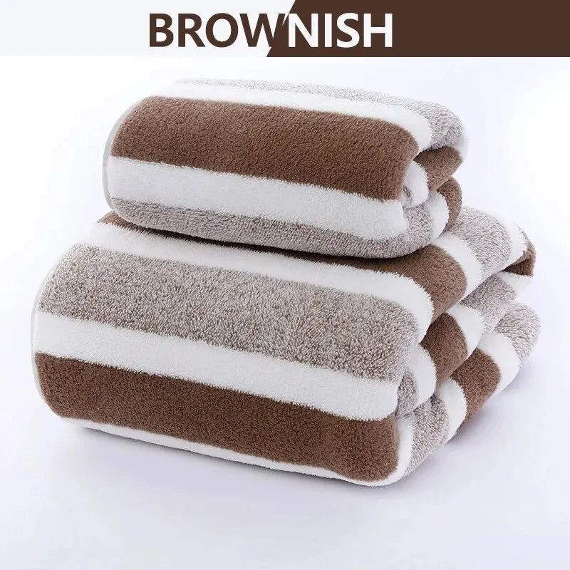 New Home Soft and Comfortable Bath Towels for Men and Women, Absorbent and Comfortable Couple's Large Towels, Wrapping Towels - ALPENZO