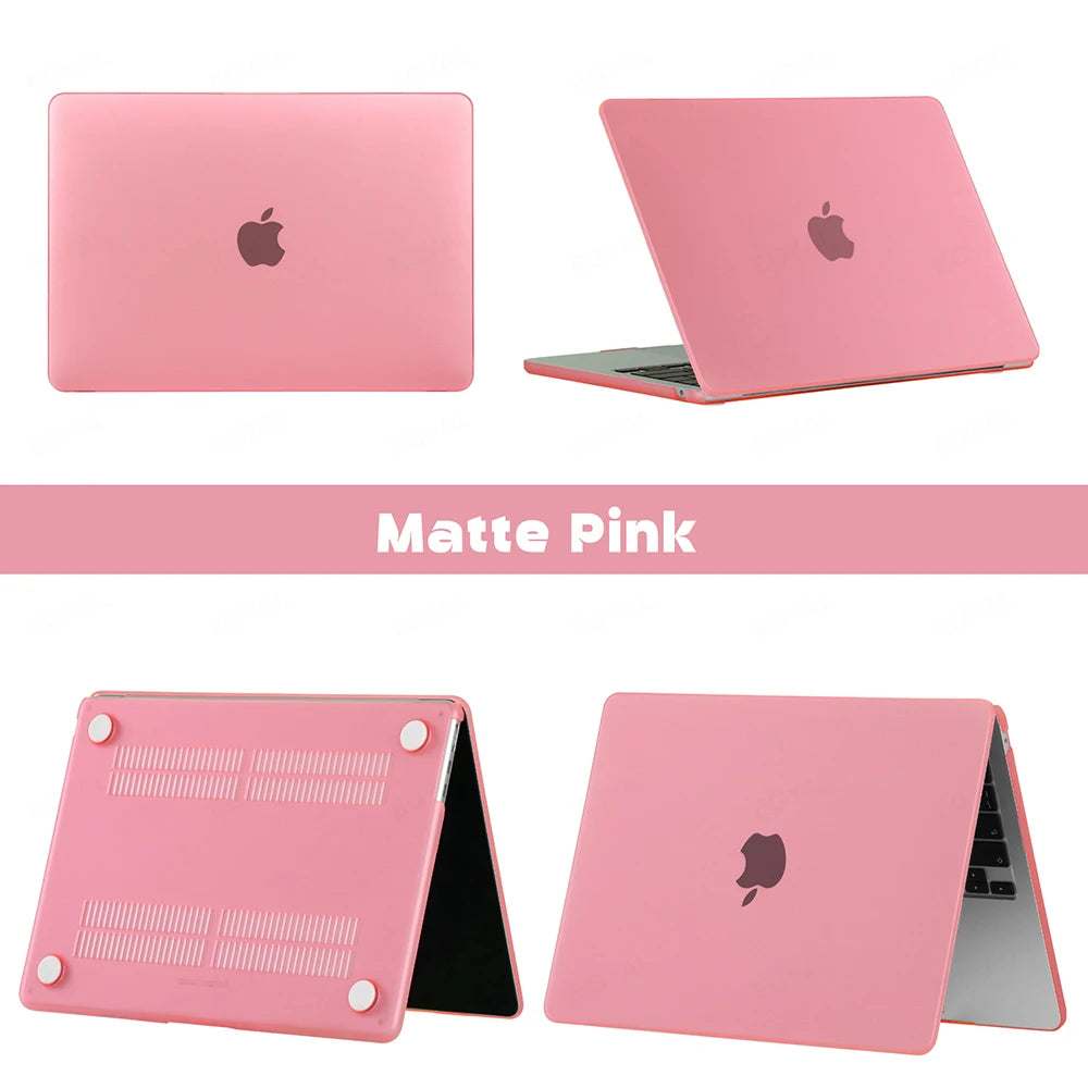 For Macbook Air 13 Case for Laptop accessories Macbook Air M1 M2 2023 Air 15 Funda Macbook Pro 14 case M3 2023 Pro 16 Cover - ALPENZO