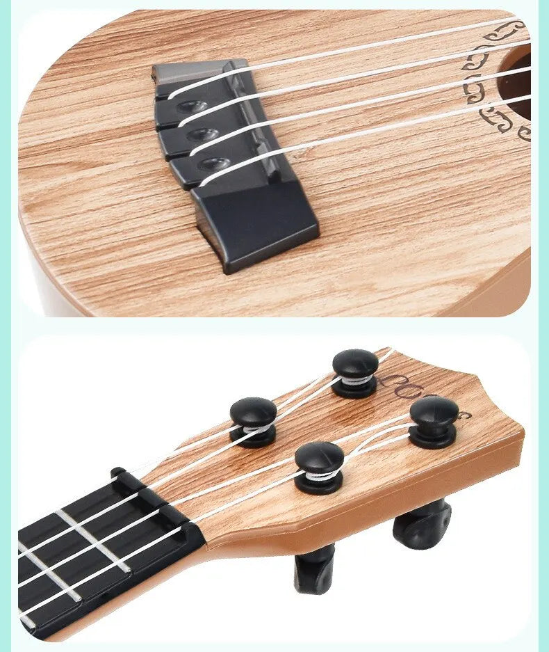 35cm Children Guitar Toy Can Be Used To Play Elementary Instruments With Paddles Simulating Yukrili Music Toys ALPENZO