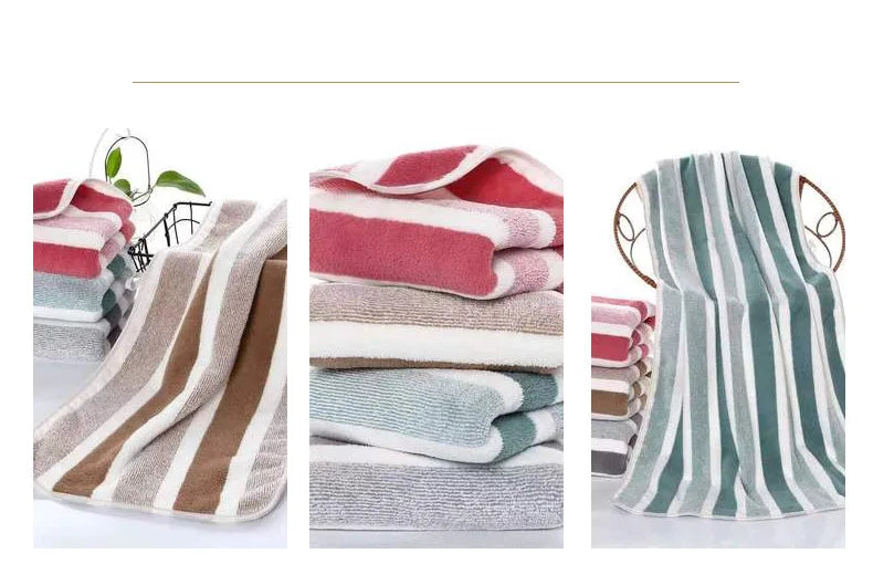 New Home Soft and Comfortable Bath Towels for Men and Women, Absorbent and Comfortable Couple's Large Towels, Wrapping Towels - ALPENZO