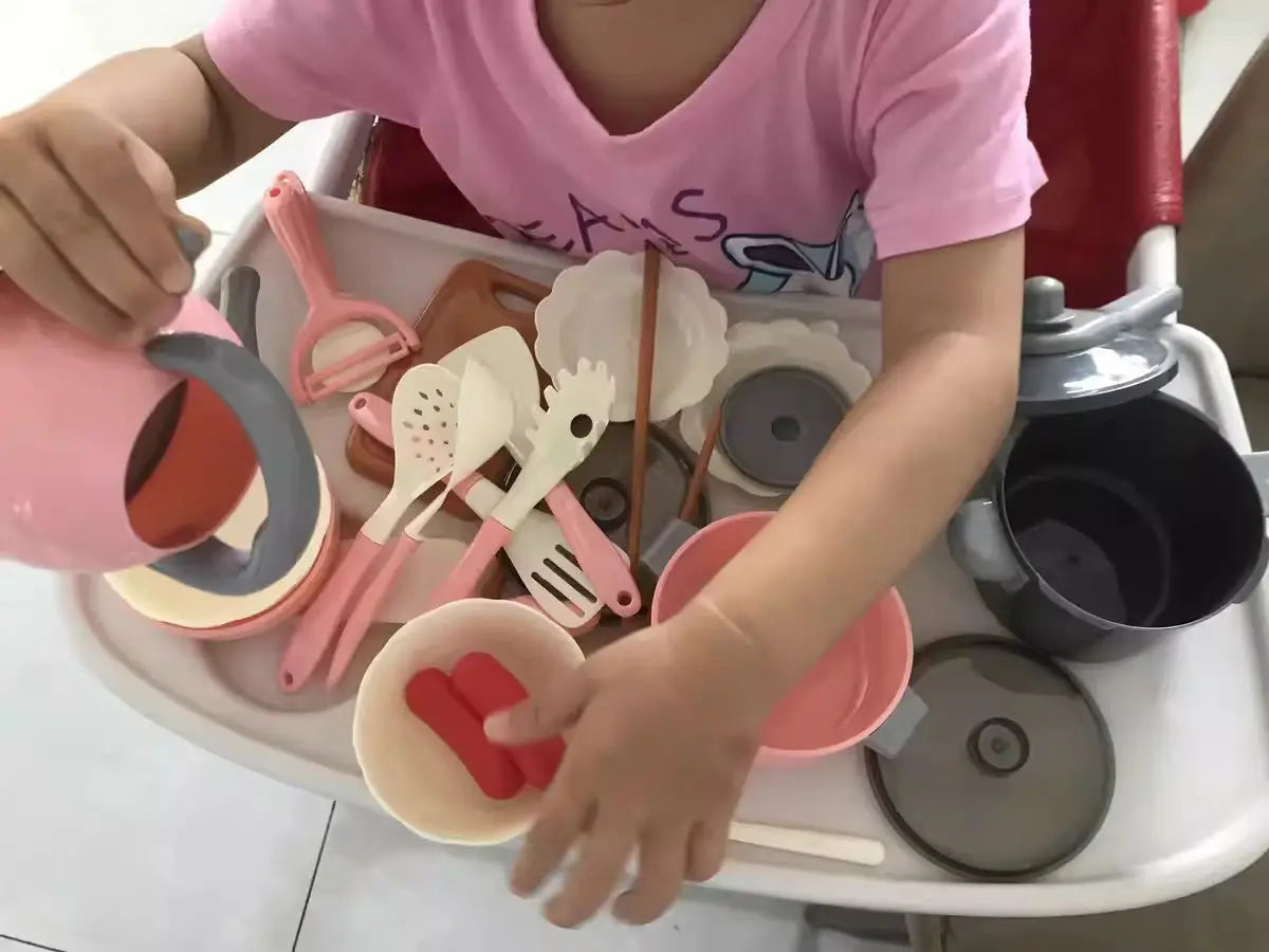 Kitchen Toys Set Simulated Kitchen Toy For Children's Pretend Play Children's Pretend Play Toy Set For Boys And Gir ALPENZO