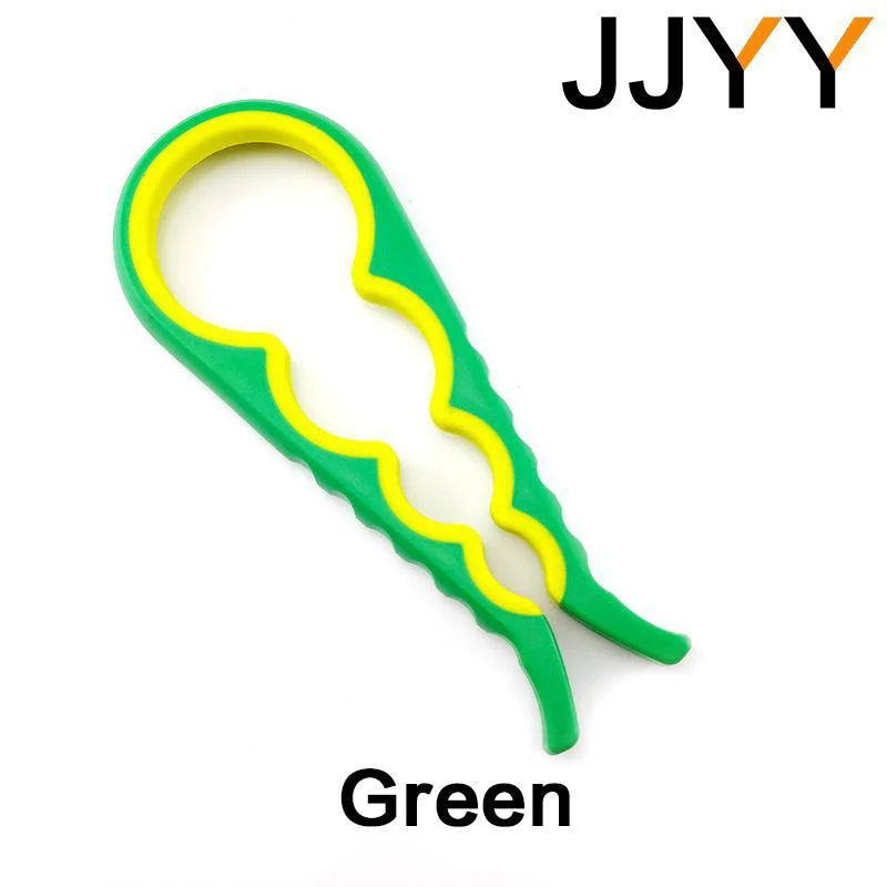 JJYY Multi-functional Home Kitchen Can Opener Non-slip Twist Bottle Opener Lid Opening Tool Kitchen Supplies - ALPENZO