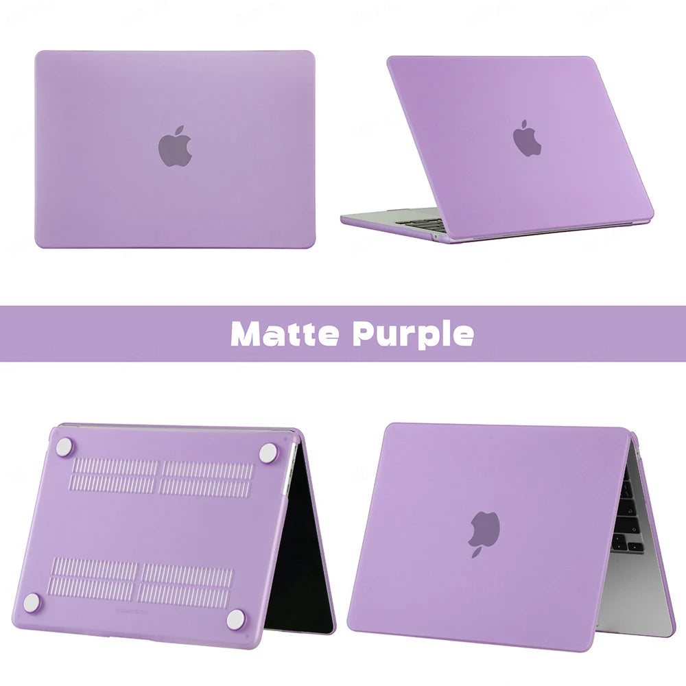 For Macbook Air 13 Case for Laptop accessories Macbook Air M1 M2 2023 Air 15 Funda Macbook Pro 14 case M3 2023 Pro 16 Cover - ALPENZO