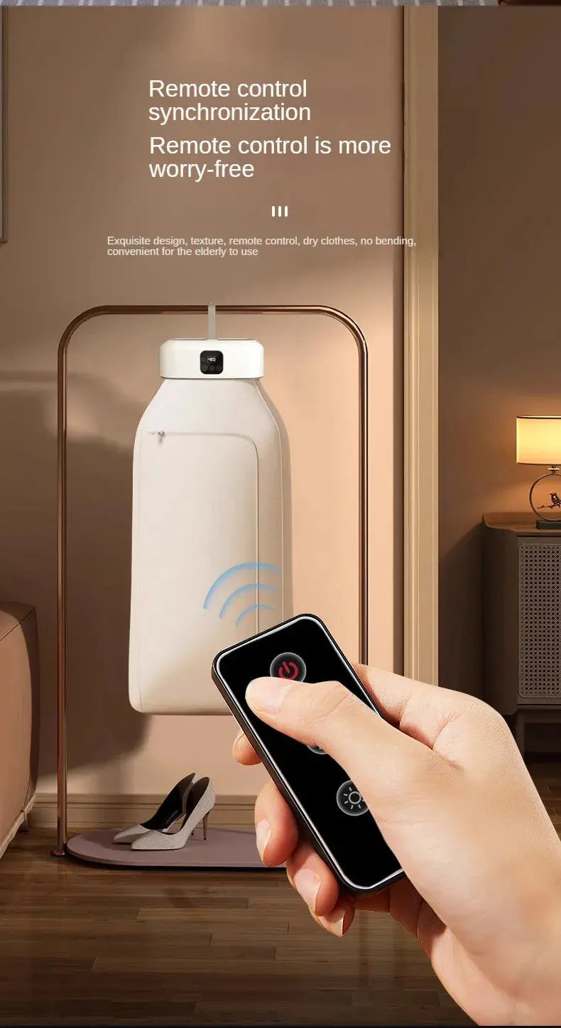 Remote Control Multifunctional Dryer Electric Clothes Home Cabinet Floor Machine Laundry Dryers Warm Air Dryer With Timing Home - ALPENZO