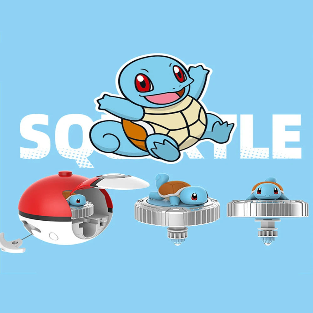 LDCX Pokemon Pet Elf Parents Children Interactive Children's Toy Gift Set 1 against Gyro Pikachu Squirtle Charmander Christmas ALPENZO