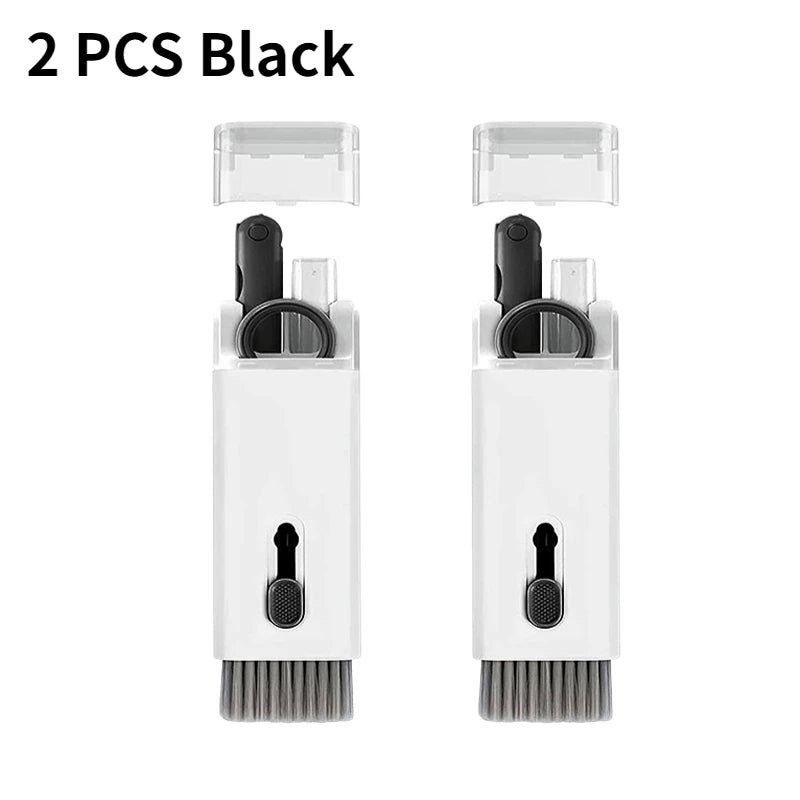 7-in-1 Computer Keyboard Cleaner Brush Screen cleaning Spray Bottle Set Earphones Cleaning Pen Cleaning Tools Keycap Puller ALPENZO