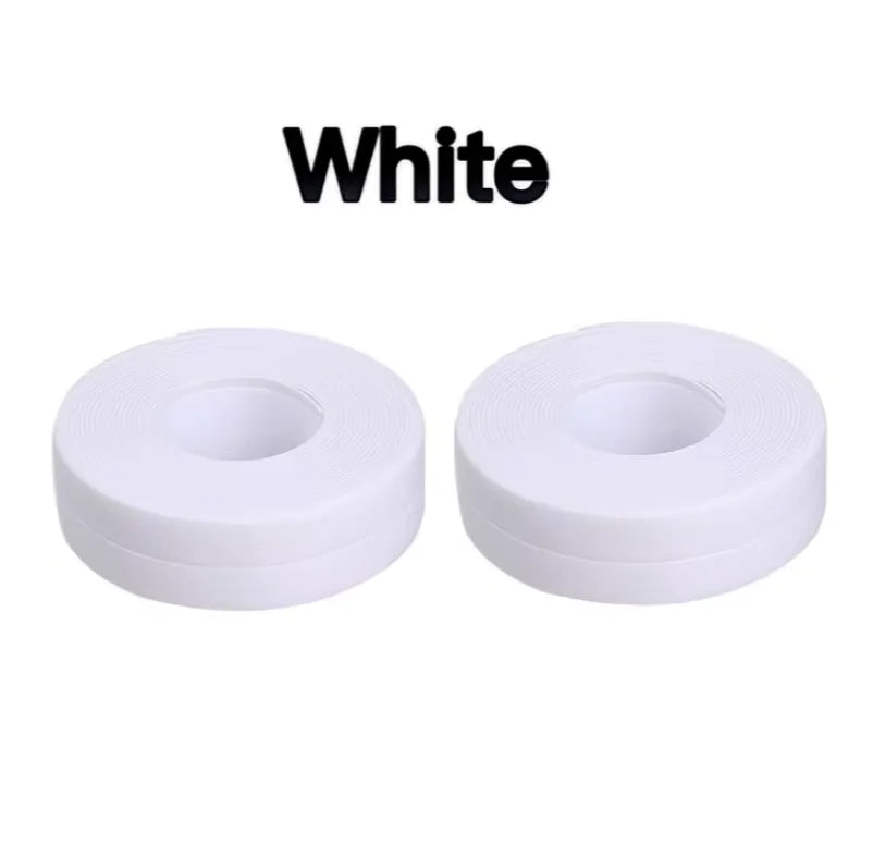 PVC Sealing Strip Tape Bathroom Bath Toilet Caulk Tape Self Adhesive Waterproof Mildew Proof Tapes For Kitchen Sink Wall Corner - ALPENZO