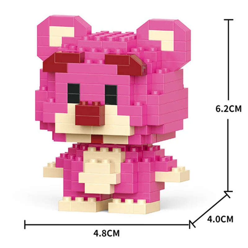 Stitch LinaBell StellaLou Building Blocks Cartoon Character Assembled Model building block Dolls Toys Children Gifts ALPENZO