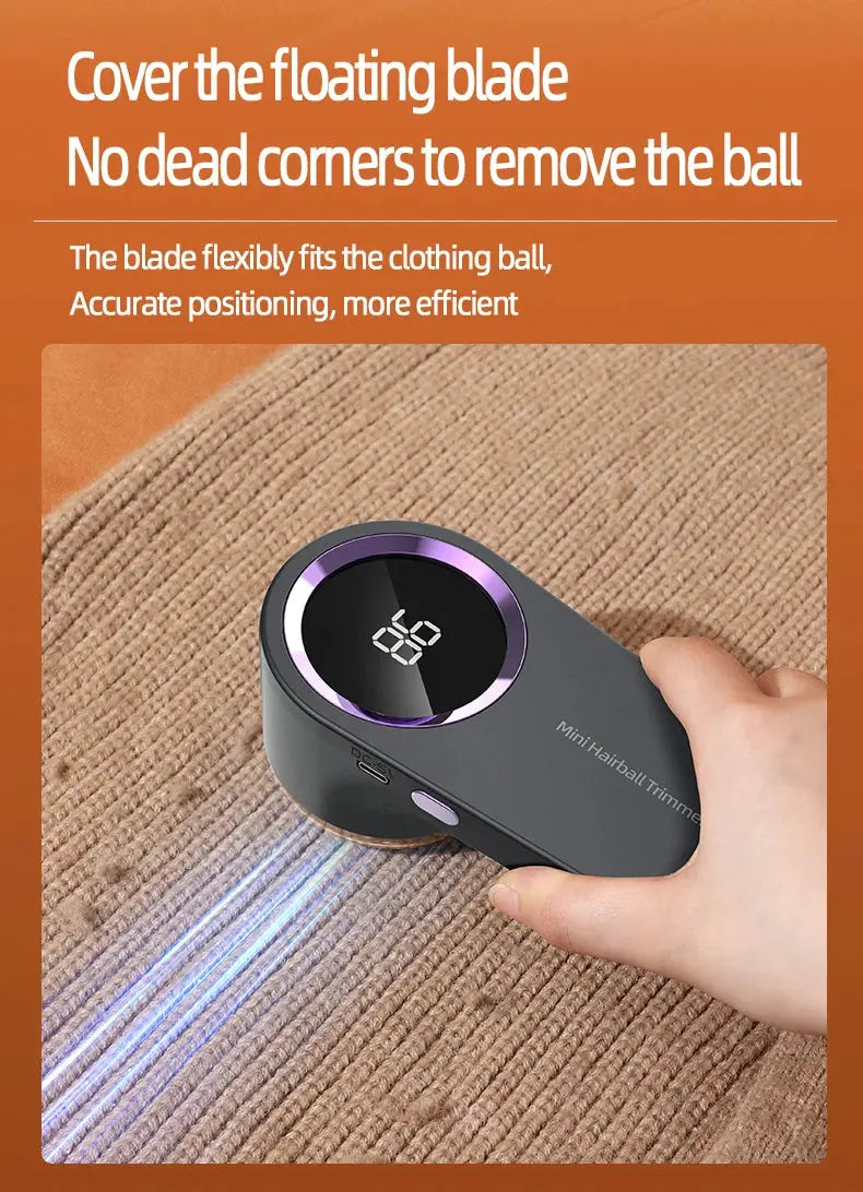 Portable Hair Ball Trimmer Home Clothes Shaving Machine Pill Removal Tool Shaver Lint Remover For Sweater USB Rechargeable - ALPENZO
