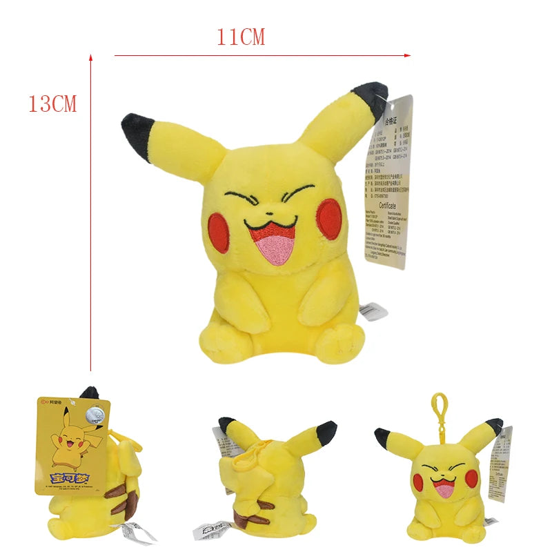 Pokemon Pikachu Stuffed Toys Anime Cartoon & Cute Plush Dolls Throw Pillow Birthday Gift For Kids Friends Boys Home Decoration ALPENZO