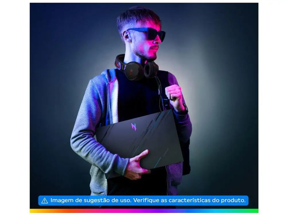 Notebook Gamer Acer Nitro Intel Core i5 8GB 512GB 15,6 "144Hz IPS RTX 2050 Windows 11 ANV15-51-58QL - ALPENZO