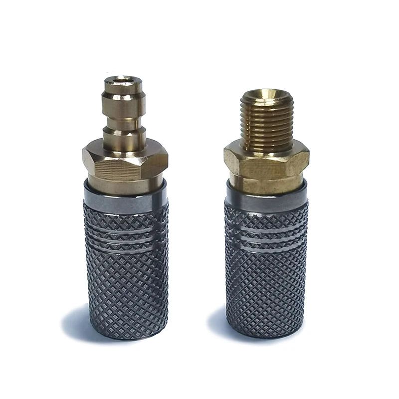 Air HPA Soft Extended Air Charging Quick Release Adapter Socket 1/8BSP(G1/8) 8mm Male Nipple Accessories