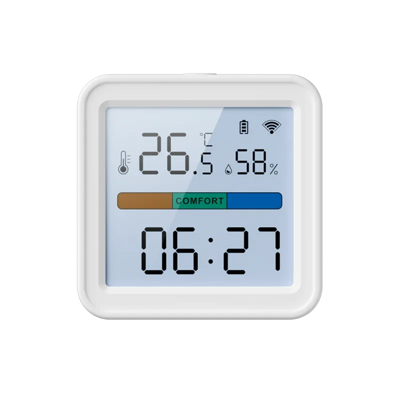 Tuya WiFi Temperature Humidity Sensor Smart Life Backlight Hygrometer Thermometer Sensor For Smart Home - ALPENZO