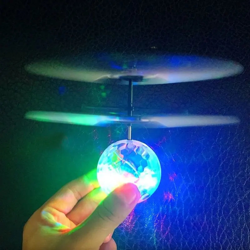 Children's Toy Induction Colorful Crystal Ball Gyroscope Intelligent Induction Floating Ball Luminous Toy ALPENZO