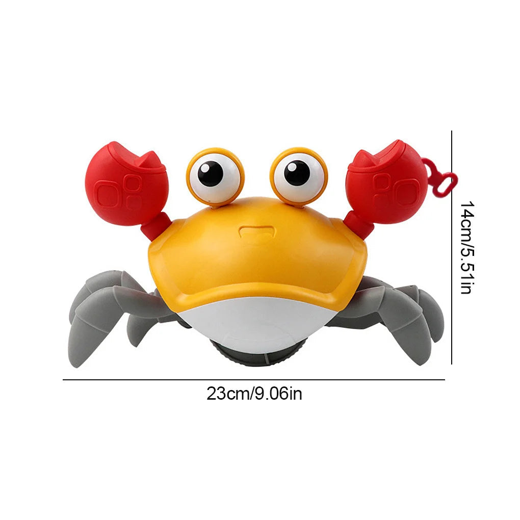 Baby Bath Tub Water Play Crab Toy Clockwork Portable Beach Children Shower Accessory Baby Pulling a String To Learn to Walk ALPENZO
