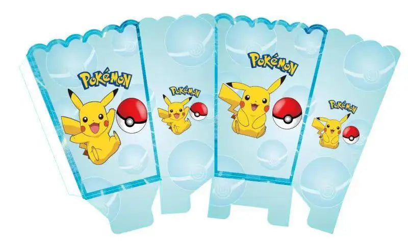 Cartoon Pikachu Theme Birthday Party Disposable Tableware Set Balloons Decorations Photo Props Background Pokemon Party Supplies ALPENZO