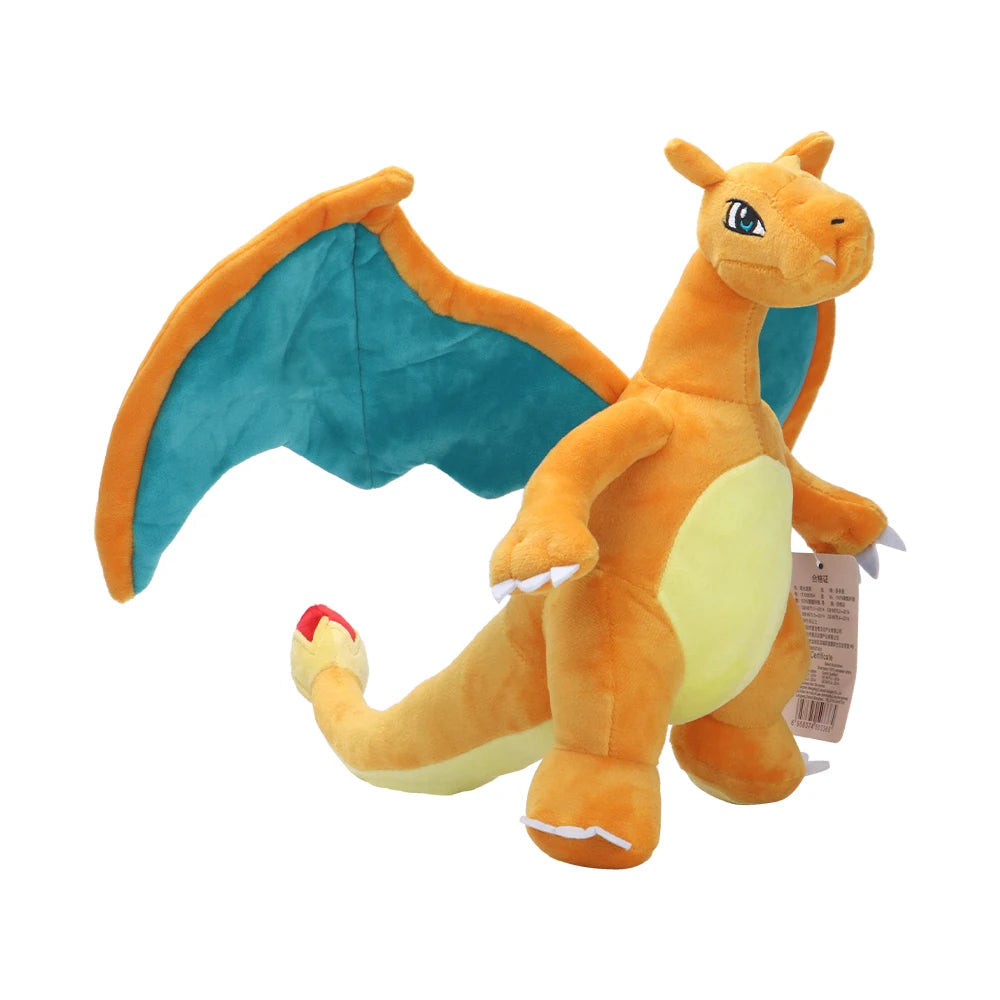 Shiny Charizard Plush Toy Stuffed Animal,Game for Collectible Soft Cartoon Plushies for Gift Cute Cartoon Character 12 Inch ALPENZO